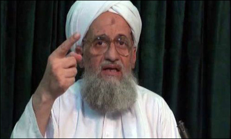 Ayman Al-Zawahiri prononçant sa fatwa contre Bachar al-Assad