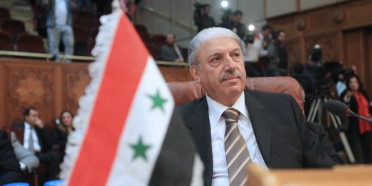 Youssef al-Ahmed, ambassadeur syrien auprès de la Ligue arabe : pas encore au chômage technique