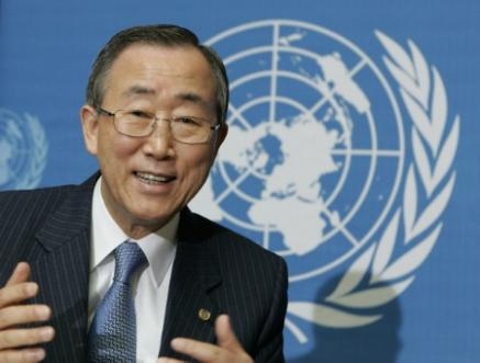 ...faux-nez n°2 : Ban Ki-moon...